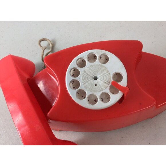 Vintage Plastic Mascon Toy Telephone - Picture 4 of 7